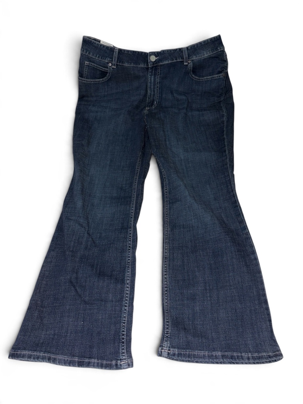 Wrangler Women’s Boot Cut Size 20W X 30 Denim Blue Jeans NWT